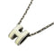 Pop H Pendant Necklace Silver-Tone Metal