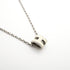 Pop H Pendant Necklace Silver-Tone Metal