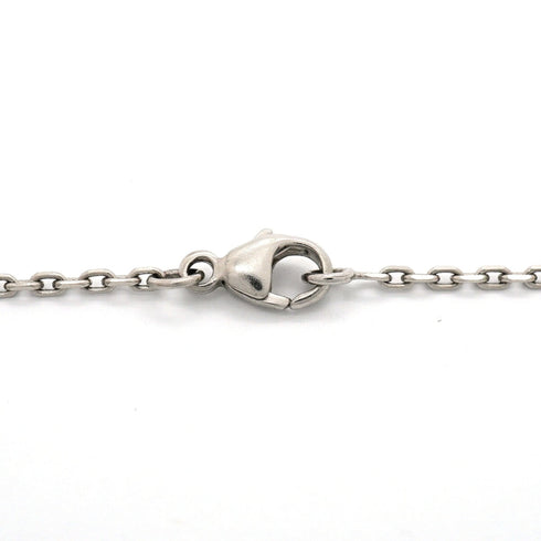 Pop H Pendant Necklace Silver-Tone Metal