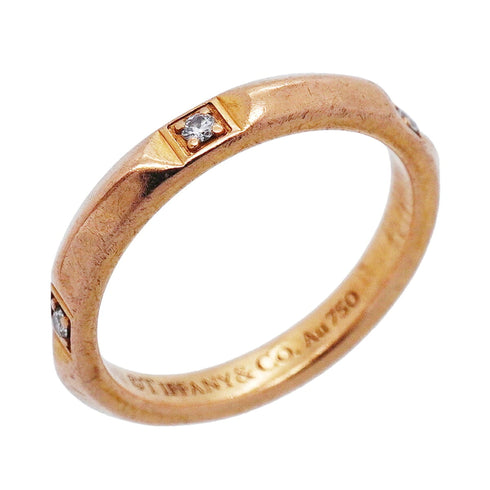 Ring 18K Rose Gold with Diamond