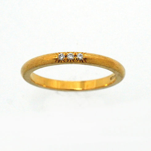 Forever Ring 18K Yellow Gold with Diamond