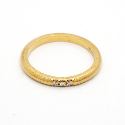 Forever Ring 18K Yellow Gold with Diamond