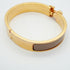 Clic Clac Bracelet Gold Plated Greige Mini