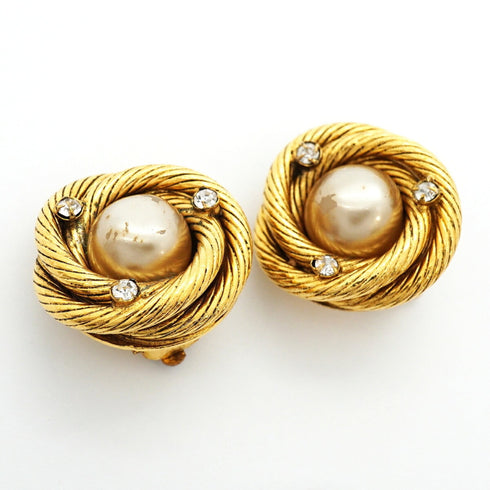 Clip-On Earrings Pearl Clip-On