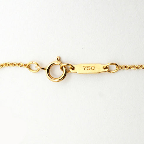 Triple Heart Pendant Necklace 18K Yellow Gold