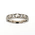 Band Ring Platinum with Diamond
