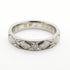 Band Ring Platinum with Diamond