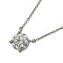 Solitaire Pendant Necklace Platinum with Diamond