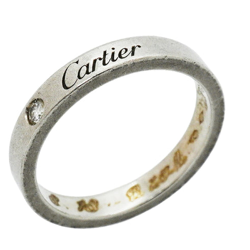 C de Cartier Ring Platinum