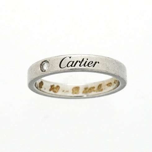 C de Cartier Ring Platinum