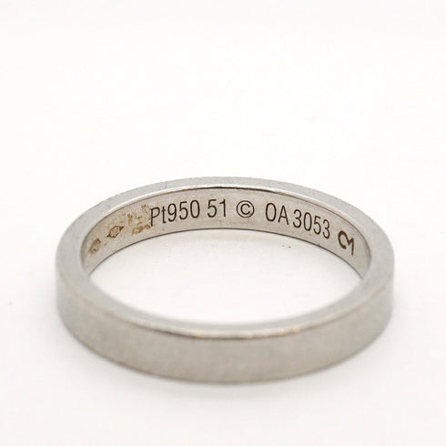C de Cartier Ring Platinum