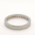 C de Cartier Ring Platinum
