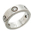 Ring 18K White Gold with Diamond