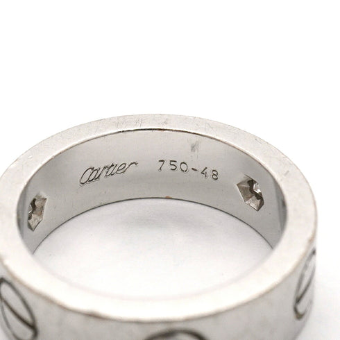 Ring 18K White Gold with Diamond