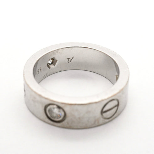 Ring 18K White Gold with Diamond