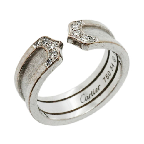 Ring 18K White Gold with Diamond