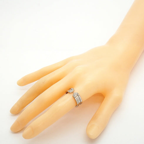 Ring 18K White Gold with Diamond