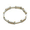 Bracelet 18K Yellow Gold and Sterling Silver