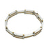 Bracelet 18K Yellow Gold and Sterling Silver