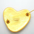 CC Logo Heart Brooch Metal