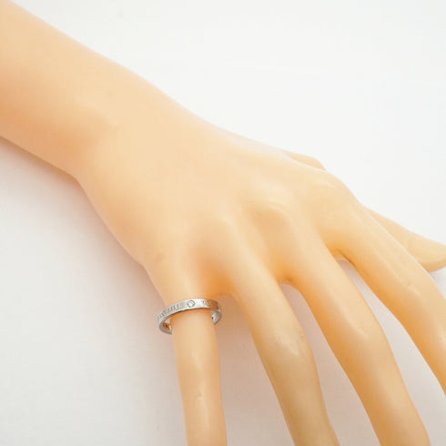 Band Ring Platinum with Diamond