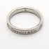 Band Ring Platinum with Diamond