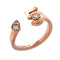 Ring One Band 18K Rose Gold and Diamond