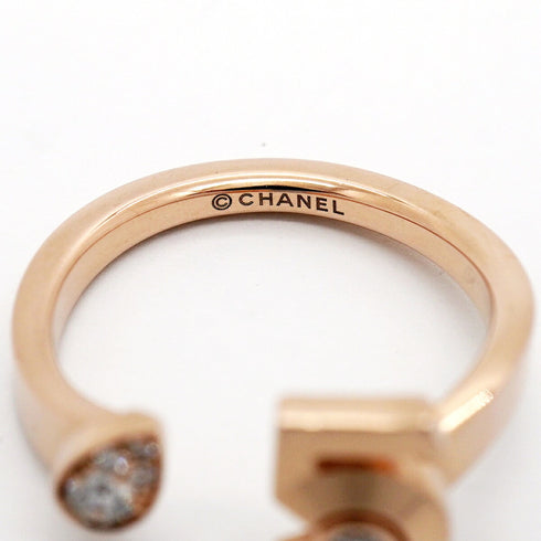 Ring One Band 18K Rose Gold and Diamond