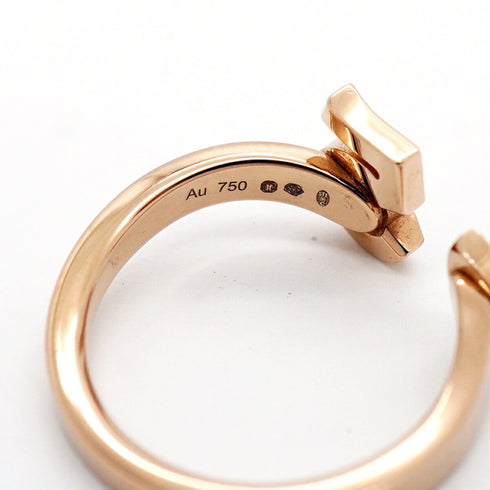 Ring One Band 18K Rose Gold and Diamond