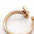 Ring One Band 18K Rose Gold and Diamond