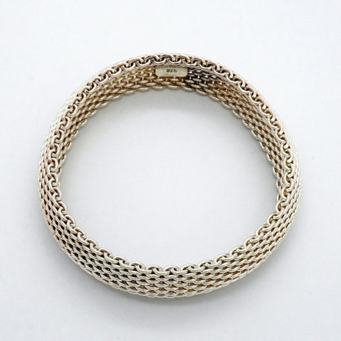 Somerset Mesh Bracelet Sterling Silver