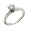 Solitaire Ring Platinum with Diamond