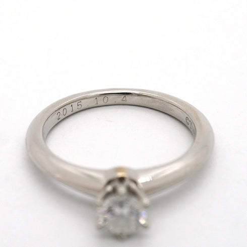 Solitaire Ring Platinum with Diamond