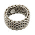 Somerset Mesh Ring Sterling Silver