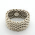 Somerset Mesh Ring Sterling Silver