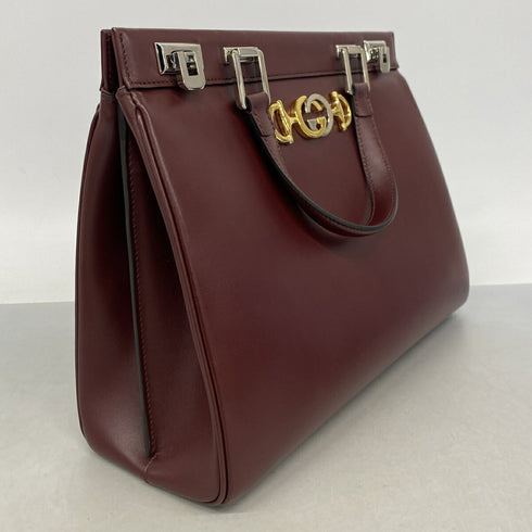Zumi Top Handle Bag Leather Medium