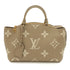 Petit Palais Handbag Bicolor Monogram Empreinte Giant