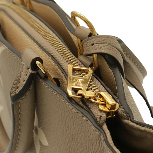 Petit Palais Handbag Bicolor Monogram Empreinte Giant