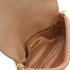 Flap Crossbody Bag Matelasse Leather Small