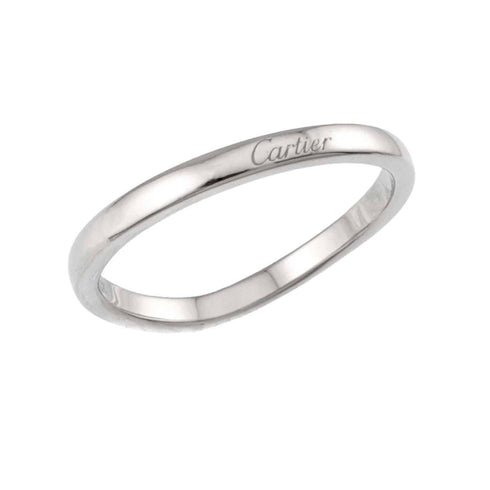 Ballerina Curve Ring Platinum