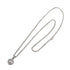 Happy Diamonds Pendant Necklace 18K White Gold 42cm