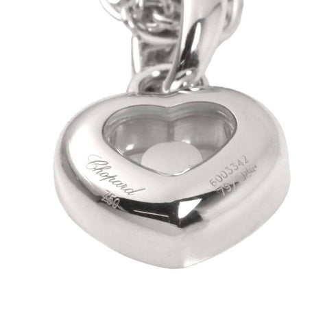 Happy Diamonds Pendant Necklace 18K White Gold 42cm