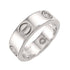Love Ring 18K White Gold with Diamond