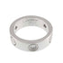 Love Ring 18K White Gold with Diamond