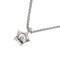 Pendant Necklace 18K White Gold