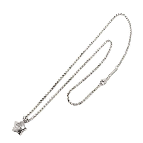 Pendant Necklace 18K White Gold