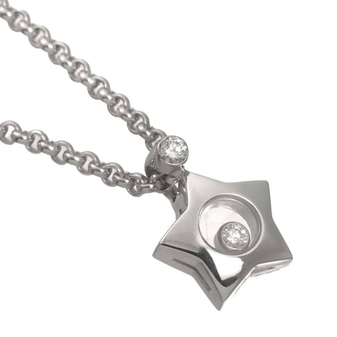 Pendant Necklace 18K White Gold