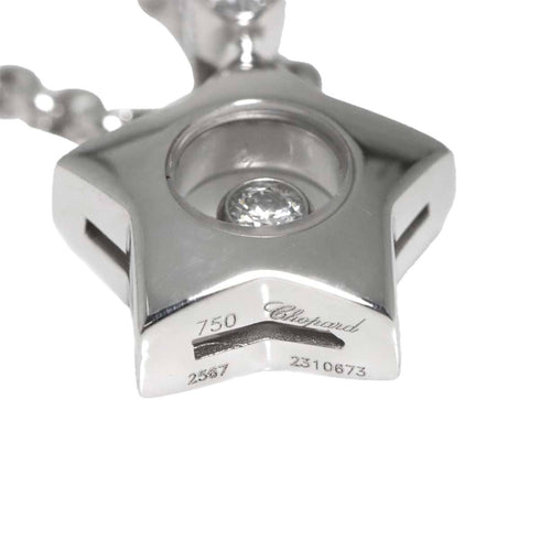 Pendant Necklace 18K White Gold