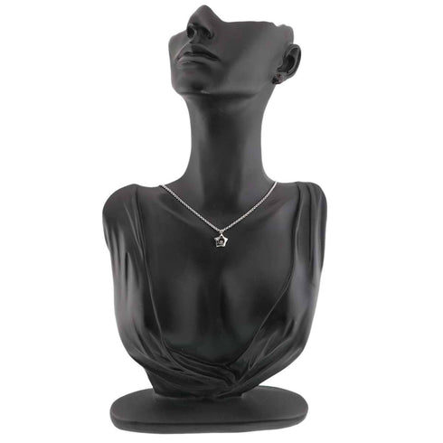 Pendant Necklace 18K White Gold