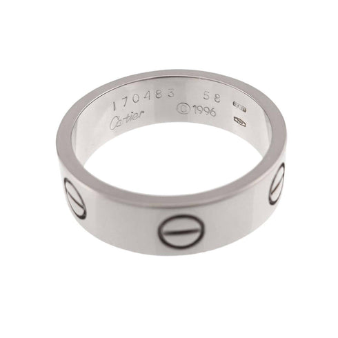 Band Ring 18K White Gold